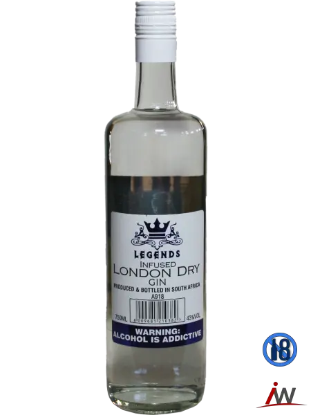 LEGENDS DRY GIN 