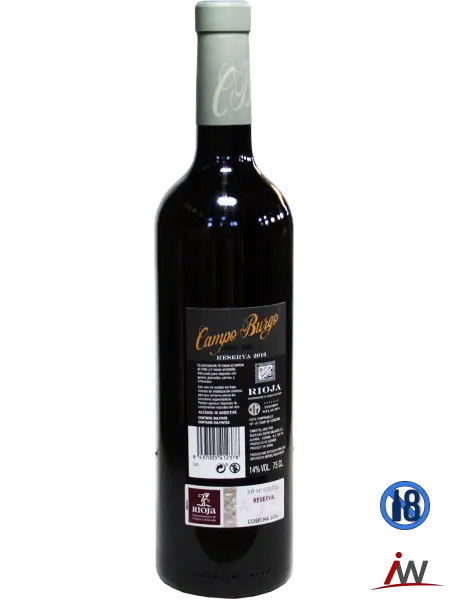 CAMPO BURGO RESERVA 2016 DOCA RIOJA